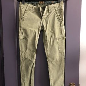Olive Green Cargo Pants